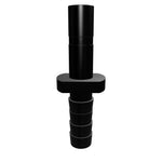 NeoFit - Acetal Black Stem Barb Connector 1/4" stem x 1/4" barb