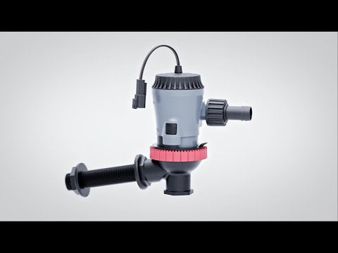 Johnson Pump - Aqua Twinport Aerator Pump Flex Mount 500GPH 12V