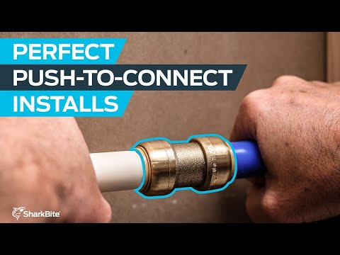 SharkBite® U3370LF Lead-Free Brass Push-to-Connect SLIP Tee - 3/4" x 3/4" x 3/4"