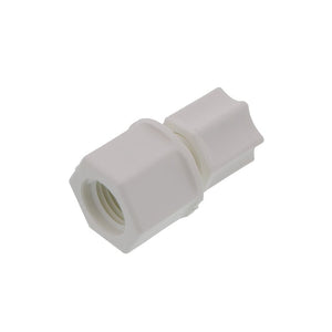 JACO 25-4-4-P-O Polypropylene Female Connector 1/4 OD Tube x 1/4 FPT
