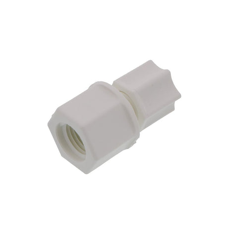 JACO 25-4-4-P-O Polypropylene Female Connector 1/4 OD Tube x 1/4 FPT