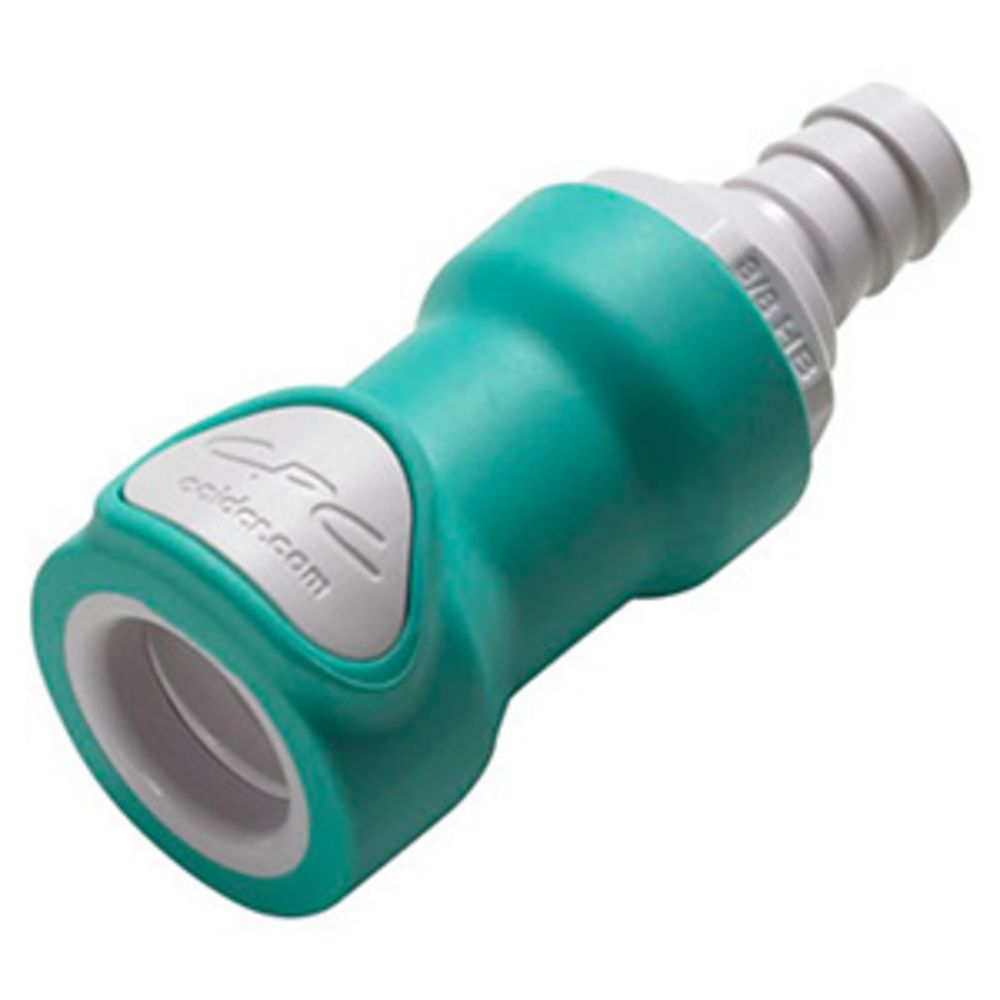NS4D1700406 ABS Valved In-Line Hose Barb Coupling Body 1/4 ID Barb