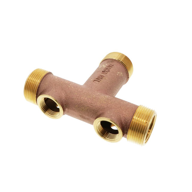 Brass Tank Cross Lead-Free 1.25" x 4.5"