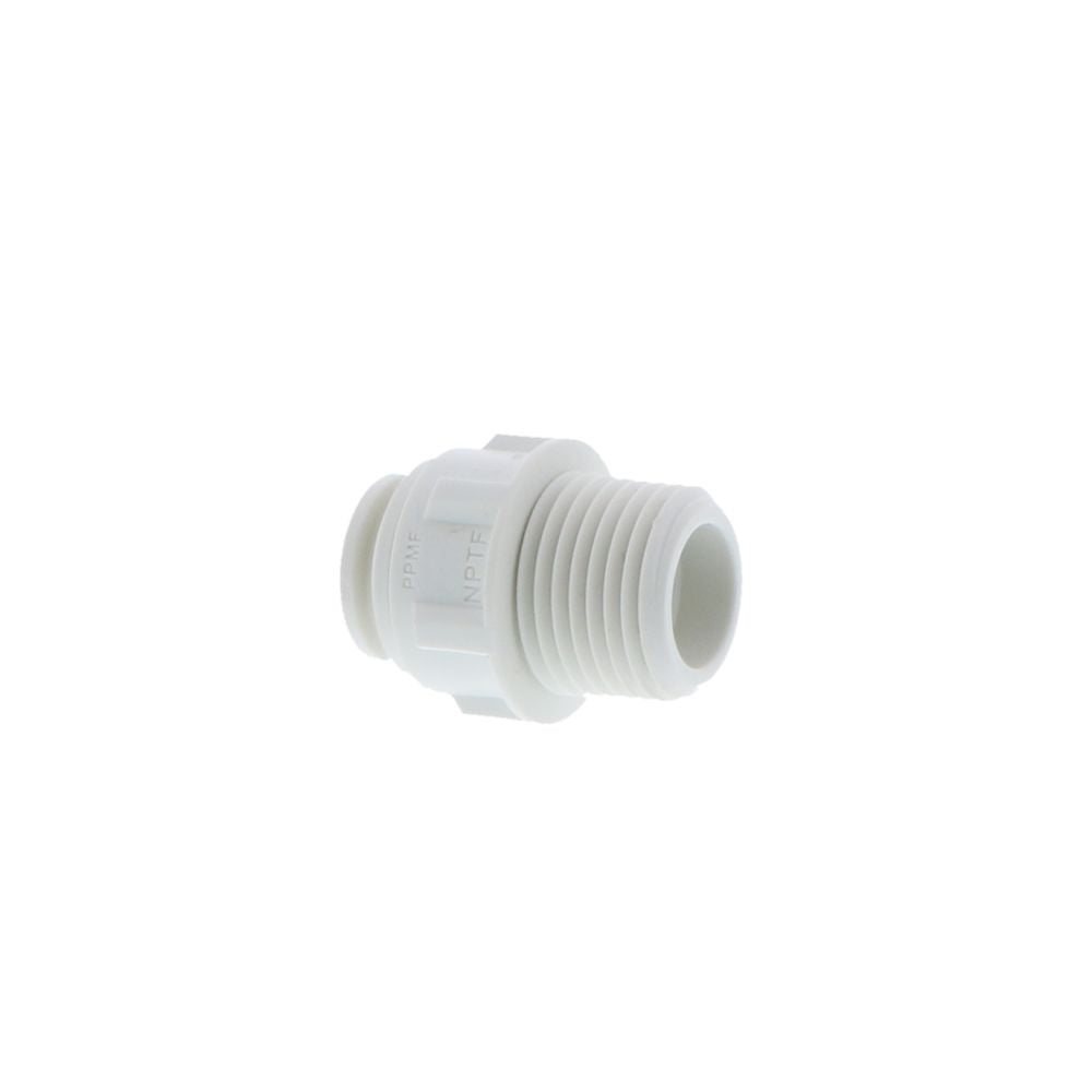 John Guest Male Connector NPTF Polypro  - 1/2 x 1/2 NPTF