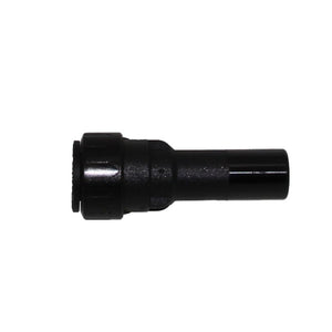 John Guest ProLock Black Reducer- 1/2 CTS Stem x 3/8 CTS
