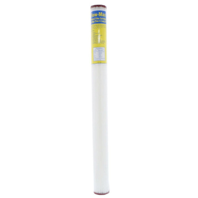 29-1/4" x 2-3/4" Flow-Max Pleated Poly - 0.35 mic