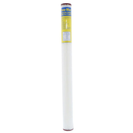 29-1/4" x 2-3/4" Flow-Max Pleated Poly - 20 mic