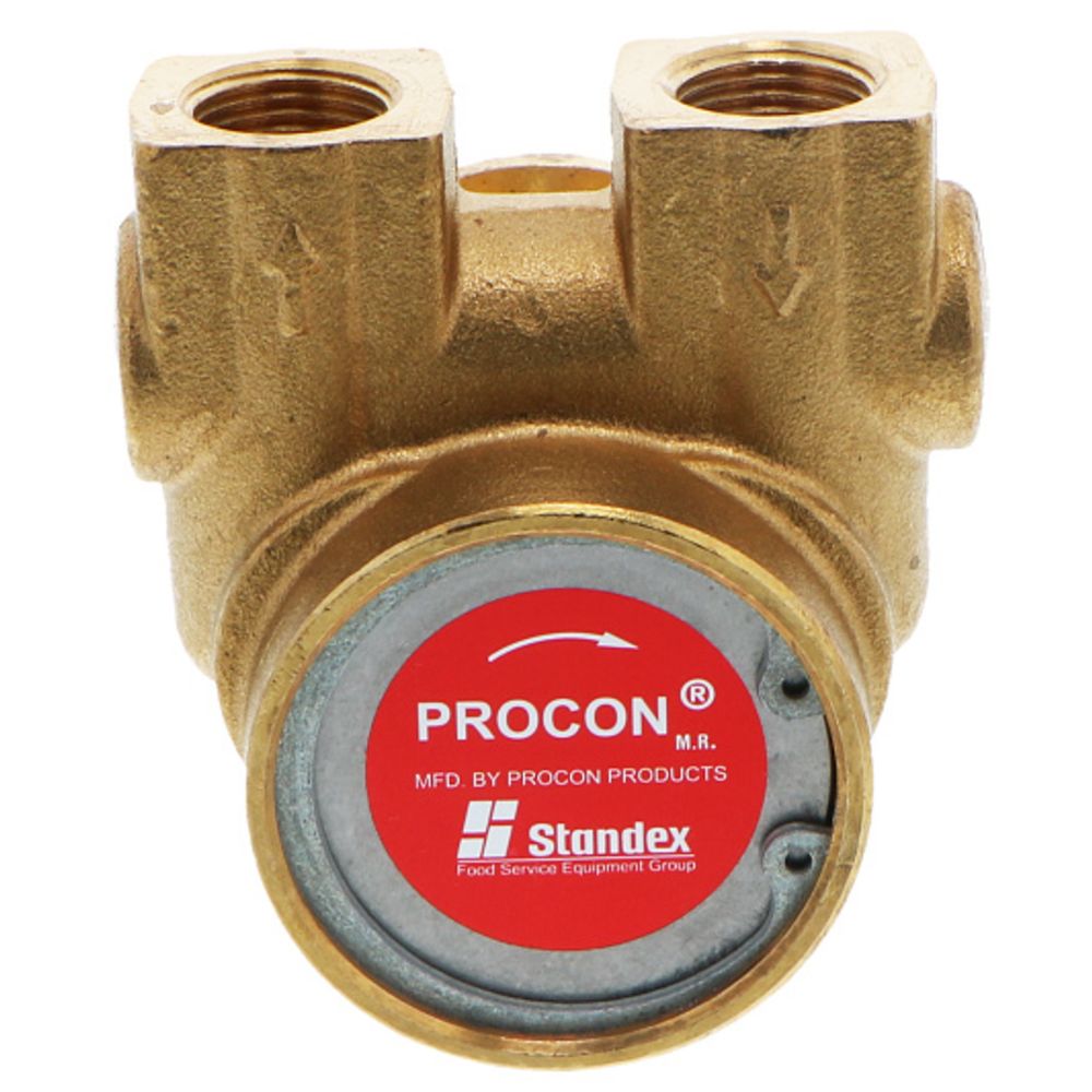 Procon Pump NSF Brass 100 GPH 3/8" NPT w/ .188" Double Flat Drive [Clamp-on]