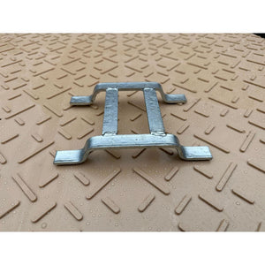 Ground Protection Mat 4-Way Over Mount Connector