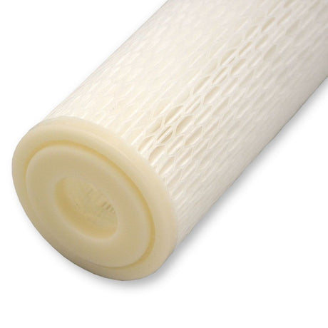 9-3/4" x 2-3/4" Flow-Max Pleated Poly - 1 mic ABS