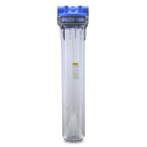 Pentek 150564 20" 3G Standard Blue/Clear 3/4" MB No PR - 3/4" FPT