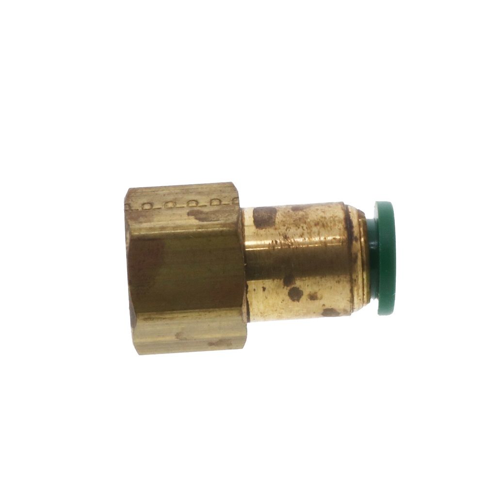 Parker Prestolok Lead-Free Brass Fitting Female Flare - 3/8 QC x 3/8 FFL