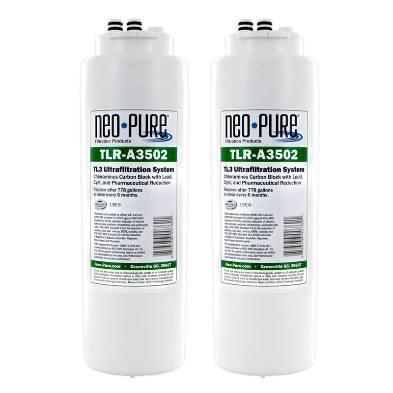 Carbon Block Filter Pack Replacement for Neo-Pure TL3-A502