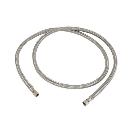 Braided Stainless Steel Hose 304 1/4" COMP x 1/4" COMP 60" Length