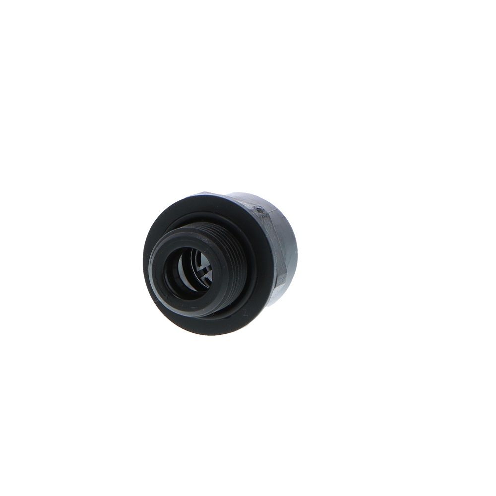 John Guest Male Connector BLACK ACETAL - 12mm x 3/8 BSPP