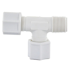 JACO 75-6-6-N-O Nylon Male Run Tee 3/8 OD Tube x 3/8 MPT