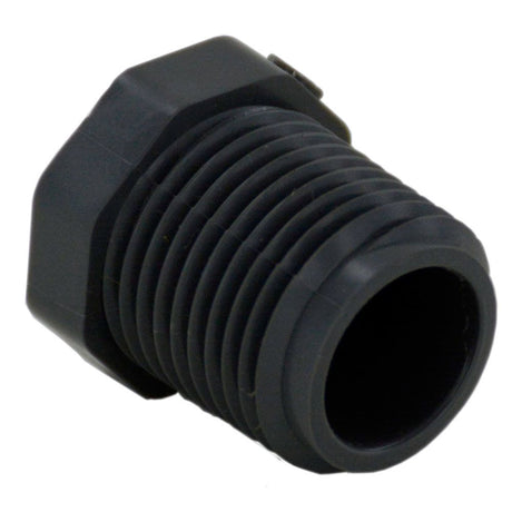 Schedule 80 PVC Threaded Plug 3/4" MIP