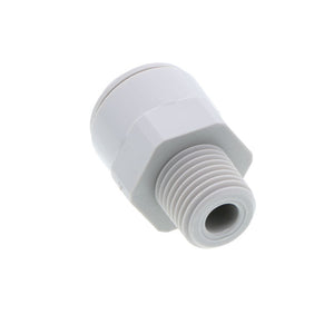 John Guest Male Connector BSPT - 3/8 x 1/4  BSPT