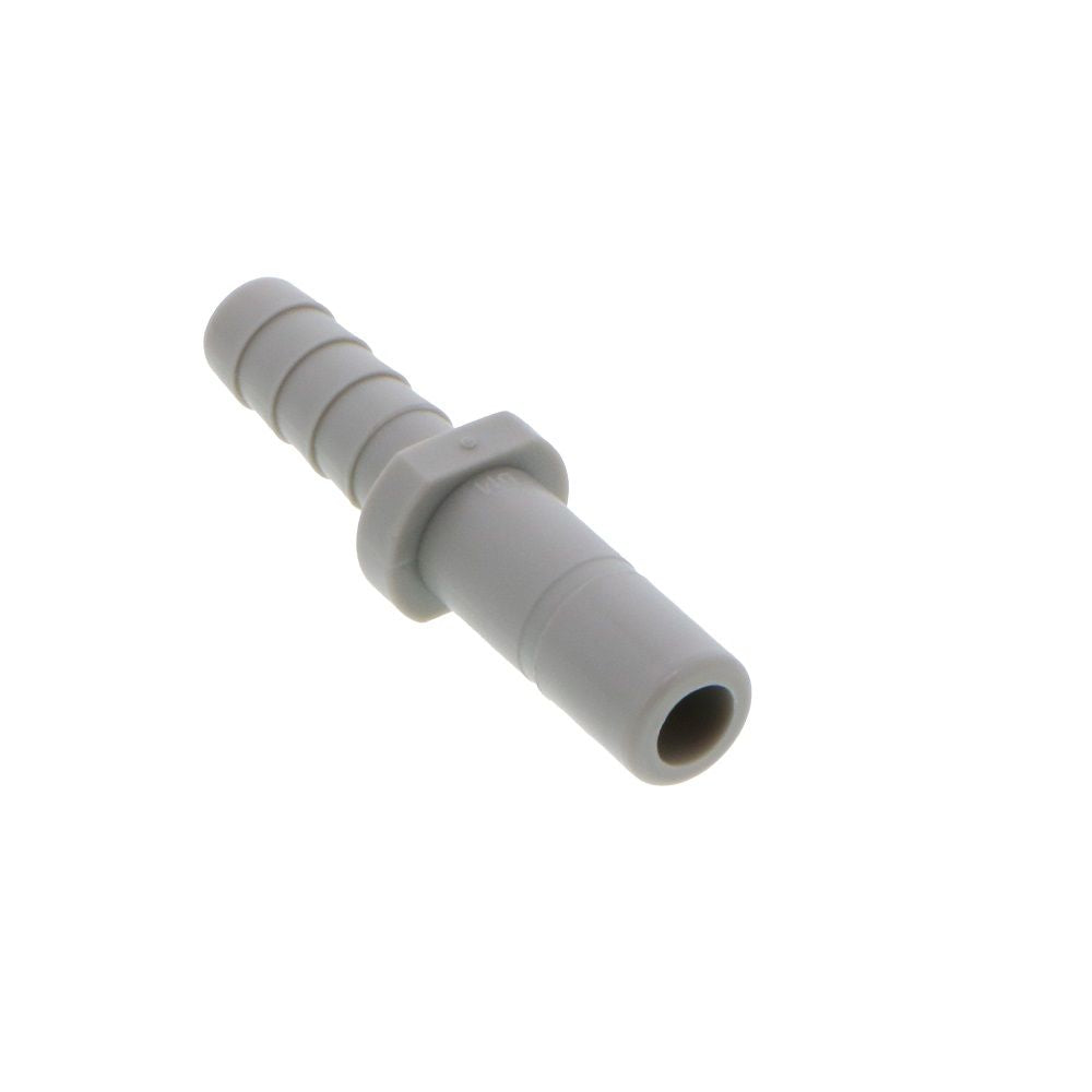 DMfit Stem Barb Straight Connector - 5/16 OD Stem x 1/4 ID Barb