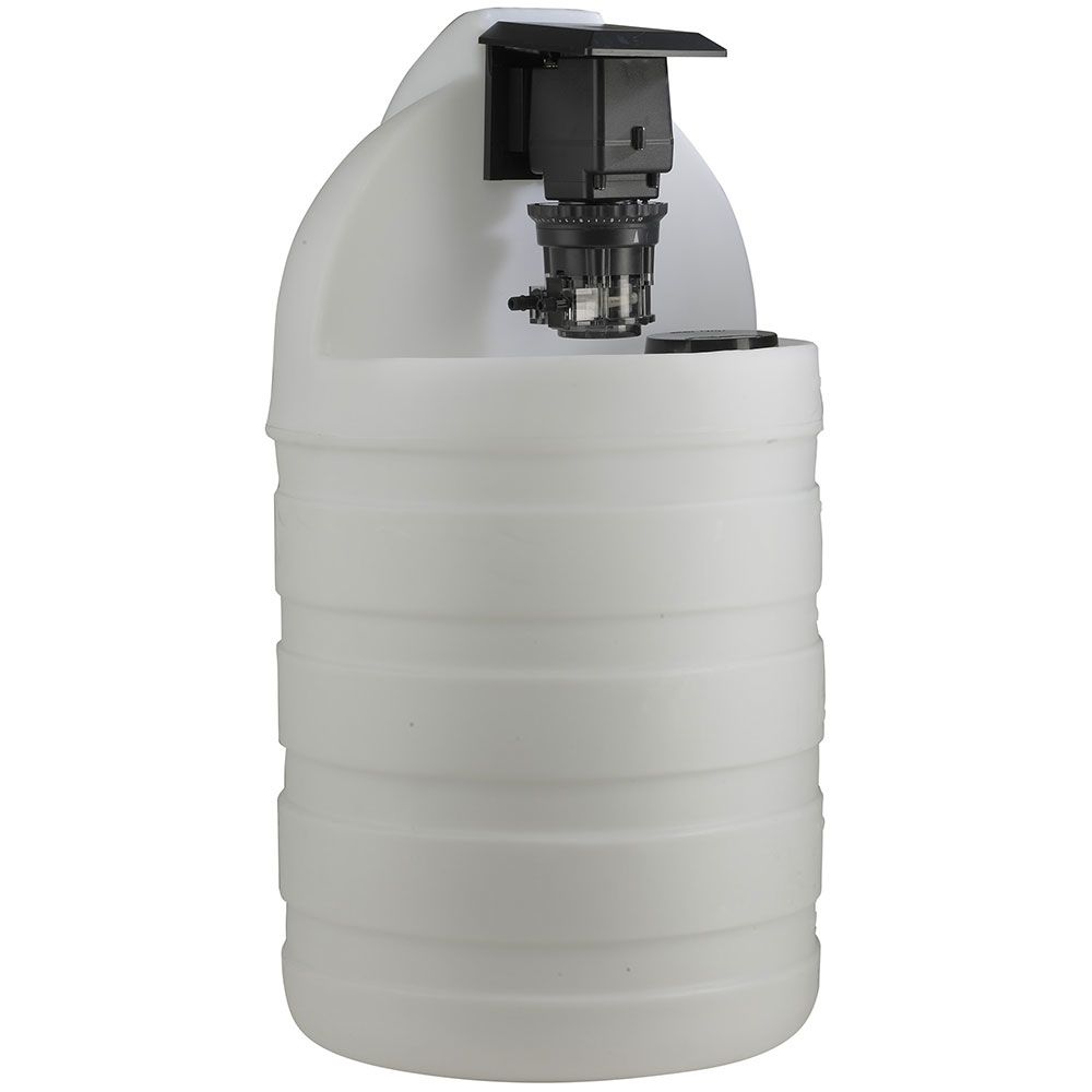Stenner Single Head Adjustable Pump with 30 Gallon Tank #7 Tube 1.1 - 22 GPD System