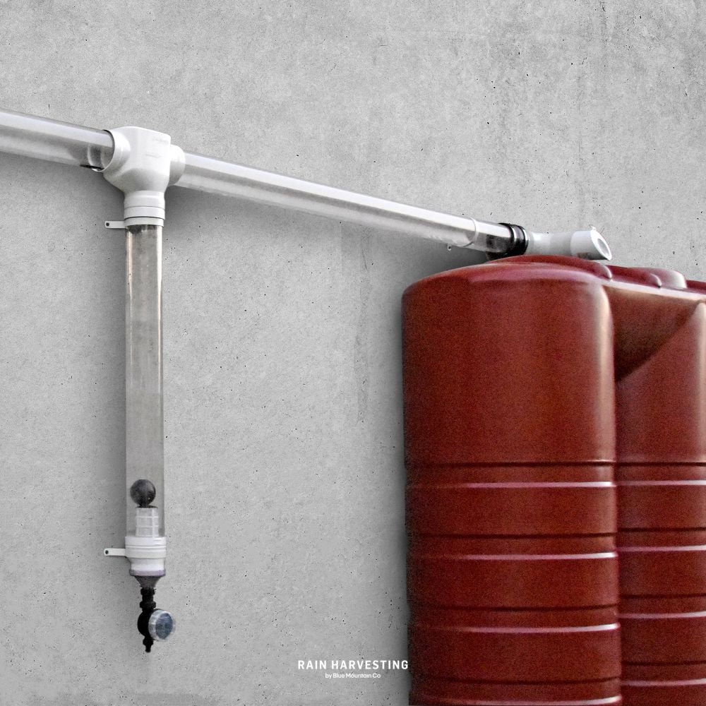 First Flush Advanced Downpipe Kit WDDP120 4" advanced release valve  from Rain Harvesting Pty by Blue Mountain Co.