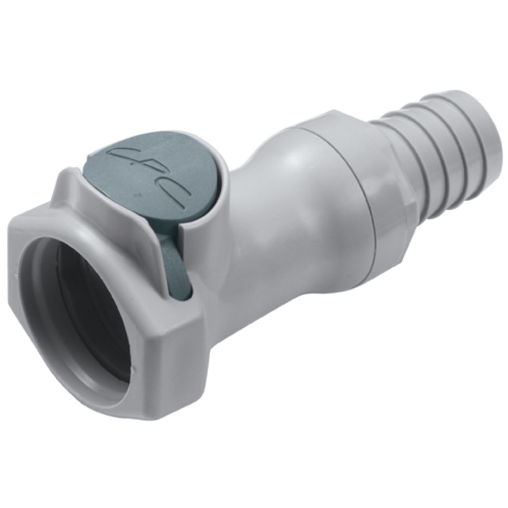 Colder 64900 5/8 Hose Barb Valved In-Line Coupling Body [HFCD171012 NSF]