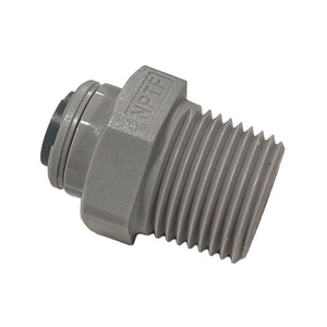 John Guest Male Connector NPTF - 1/4 x 3/8  NPTF