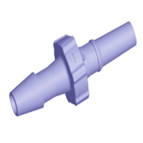 SLM5191 Luer Fitting  Purple Tint Polycarbonate Male Slip Luer X 5/32 HB
