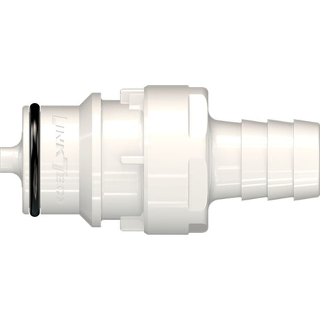 LinkTech 60PS Series Straight Male, Valved 1/2" HB, Polysulfone, EPDM