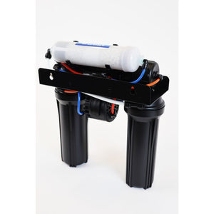 Neo-Pure 4 Stage RO Manifold Retrofit, 25 GPD, Alkaline Remineralizer, Permeate Pump