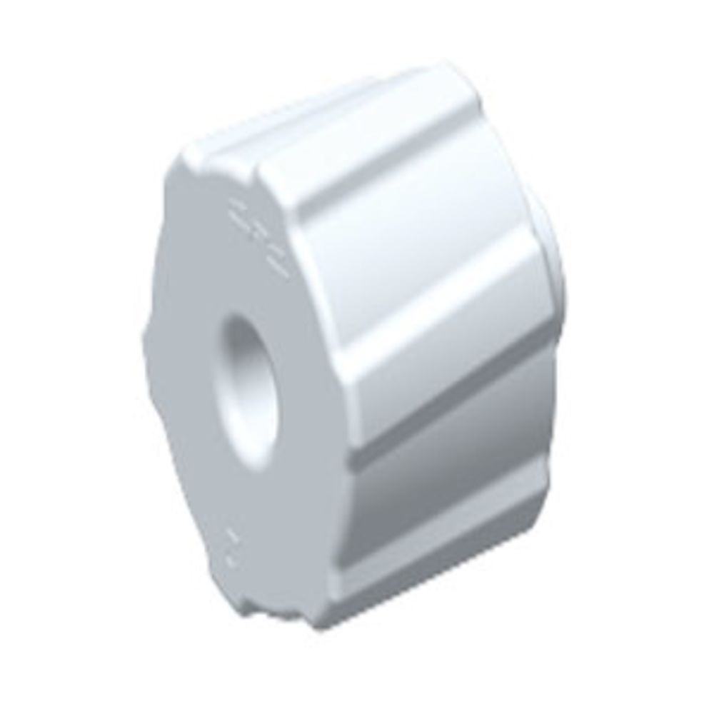 LPLUG70 Natural PVDF Luer Plug Fittings