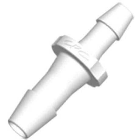FitQuik Polypropylene Tube to Tube Straight Reducer Fitting - 1/4" ID barb x 3/16" ID