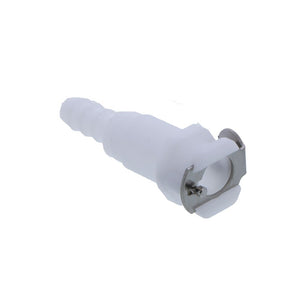 PMC1604 Panel Mount Hose Barb Coupling Body 1/4 ID Barb