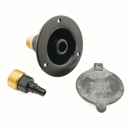 Watts AquaLock/SeaTech - ST101 Speed-Tap Housing Black with MSP100 Hose Adaptor
