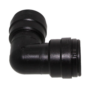 John Guest Union Elbow BLACK ACETAL - 15mm