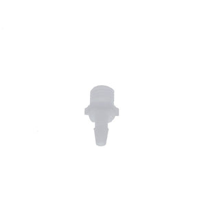 FitQuik Acetal Screw Type Blood Pressure Connector - 5/16 UNF x 1/8 ID Barb