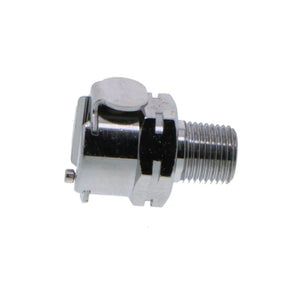MCD1002BSPTV Valved Male Thread Coupling Body 1/8 BSPT FKM Seal