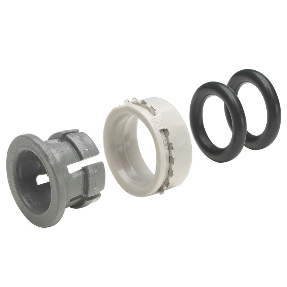 John Guest Plastic Half Cartridge - 5/32 Gray Double Nitrile O-ring