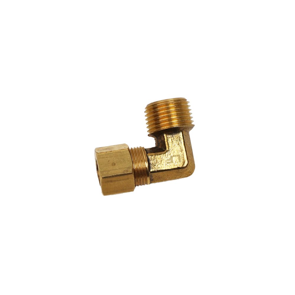Brass Compression Male Elbow 3/8 Compression x 3/8 MPT