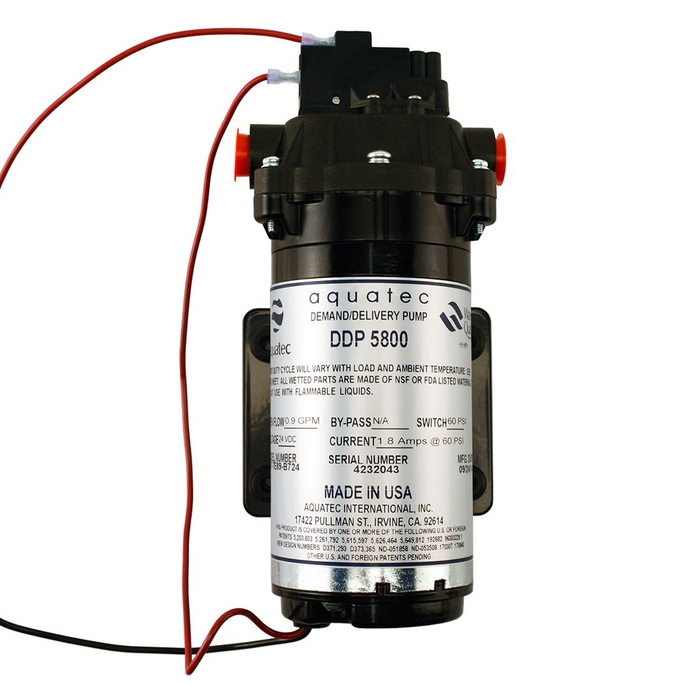Aquatec 5887-7E89-B724 Pump 1.10 gpm, 3/8" FNPT, 24VDC