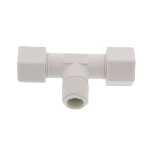 JACO 60-10-8-P-PG Polypropylene Male Branch Tee 5/8 OD Tube x 1/2 MPT