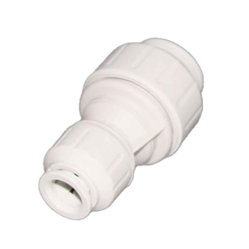 John Guest Reducing Union Connector - 15mm x 10mm
