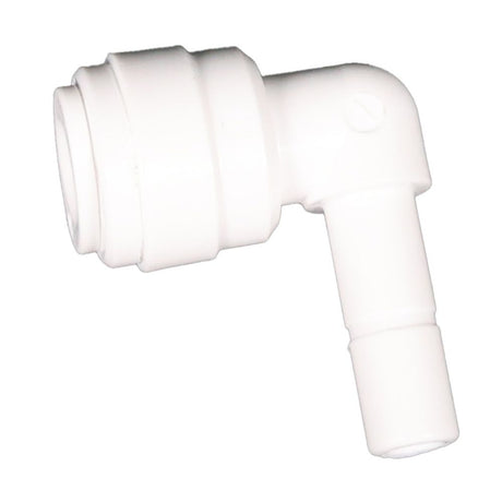 Stem Elbow Acetal  1/4 qc x 1/4 stem