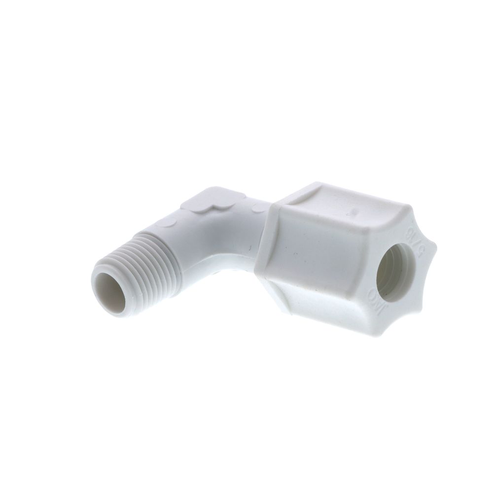 JACO 40-5-2-P-PG Polypropylene Male Elbow 5/16 OD Tube x 1/8 MPT
