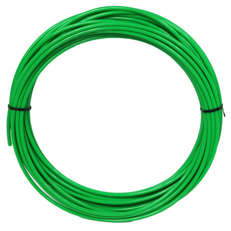 Green 3/8" OD LLDPE Polyethylene Tubing