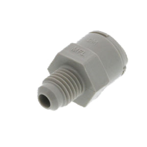 DMfit Male Connector MFL - 3/8 Push-in x 1/2 16 UN