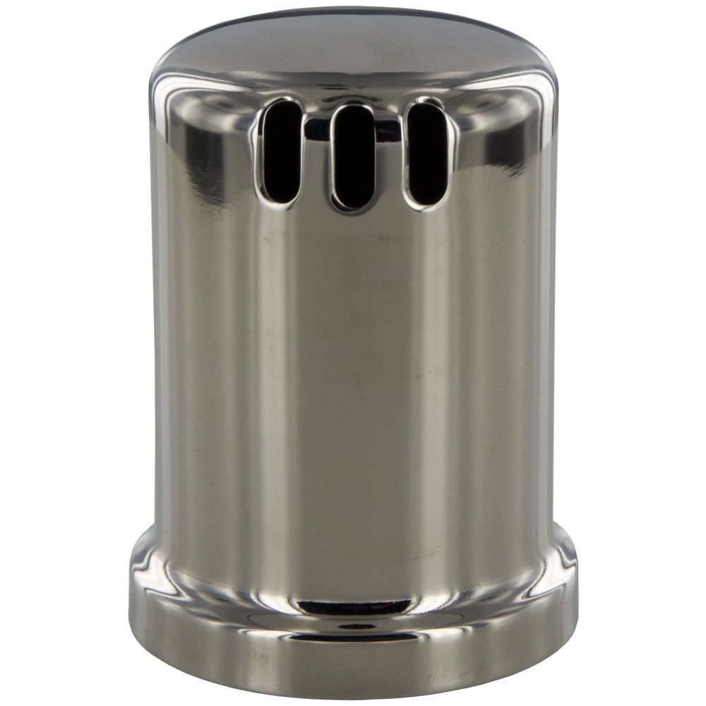 Universal METAL Air Gap Cover - Polished Nickel