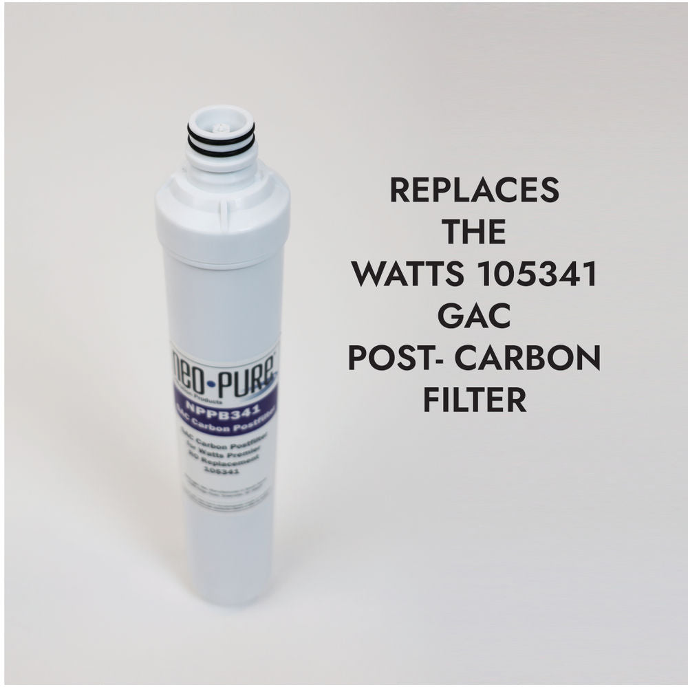 Neo-Pure RO-Pure GAC Carbon Post Filter Replacement For Watts Premier 105341