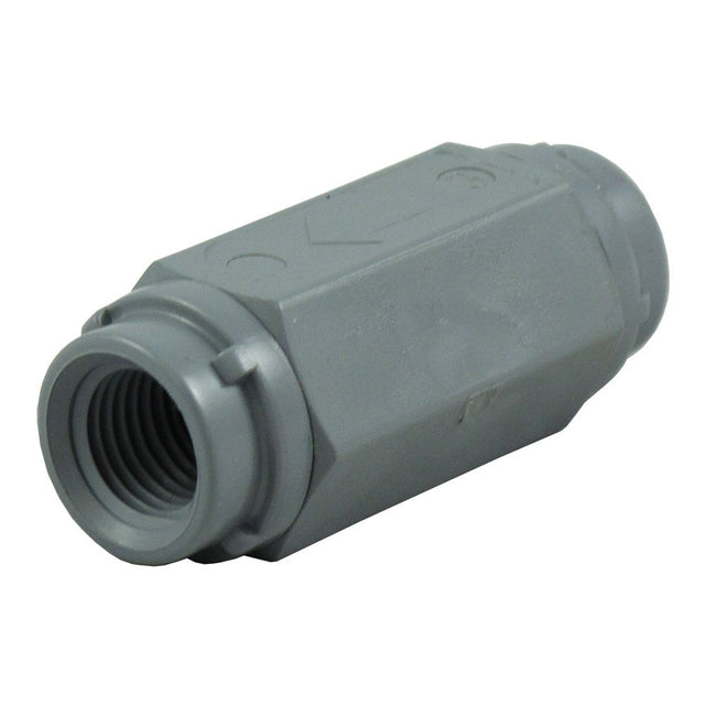 Check Valve 426 Series PVC Gray 1/4" FPT EPDM