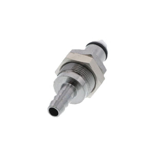 73000 NSF Valved Panel Mount Hose Barb Coupling Insert 1/4 ID Barb